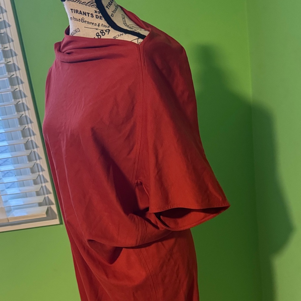 COS Red One Shoulder Dress - Picture 3 of 7